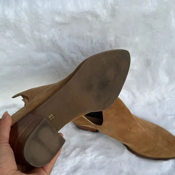 Steven By Steve Madden Camel Ankle Booties - Picture 8 of 12